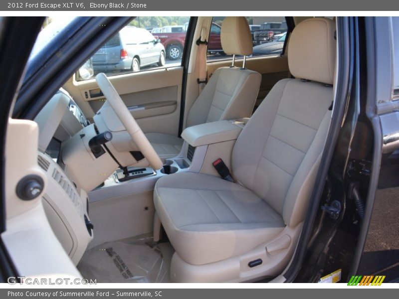 Ebony Black / Stone 2012 Ford Escape XLT V6