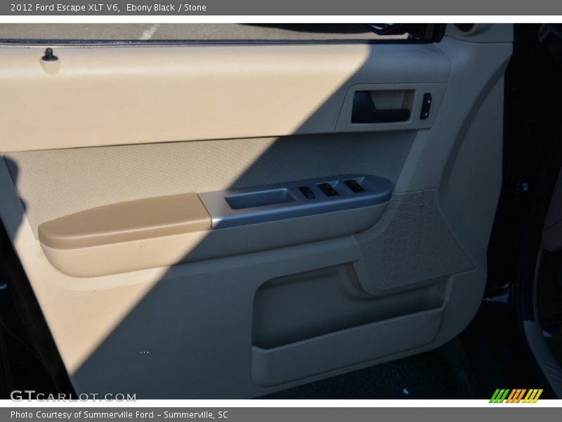 Ebony Black / Stone 2012 Ford Escape XLT V6