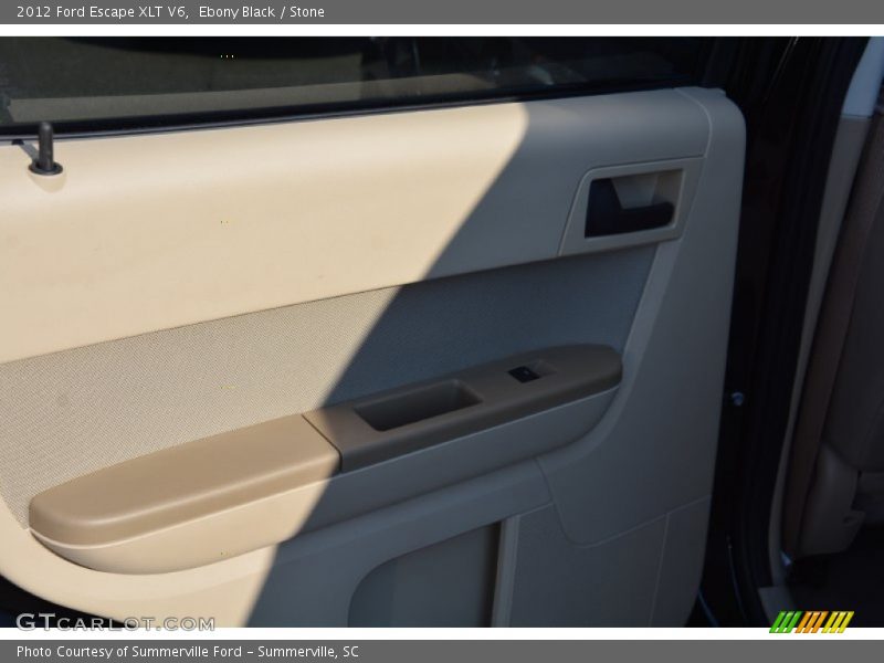 Ebony Black / Stone 2012 Ford Escape XLT V6