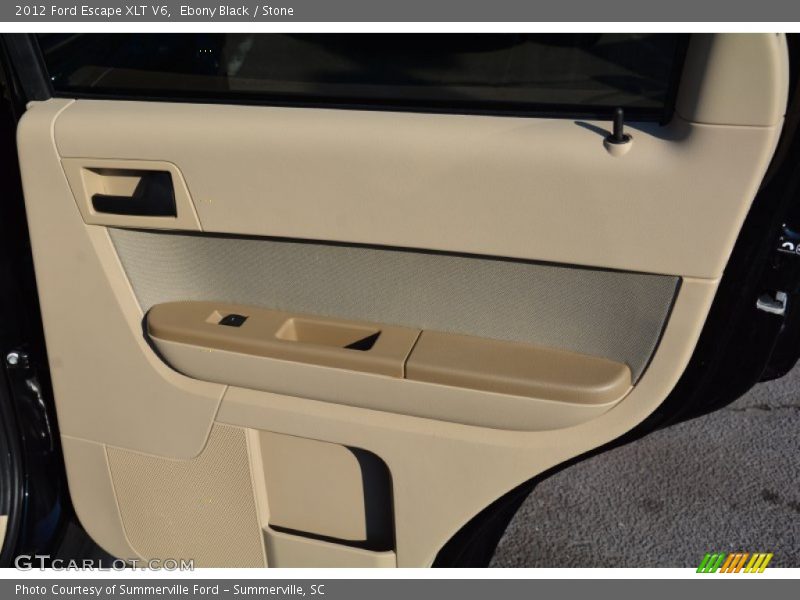Ebony Black / Stone 2012 Ford Escape XLT V6
