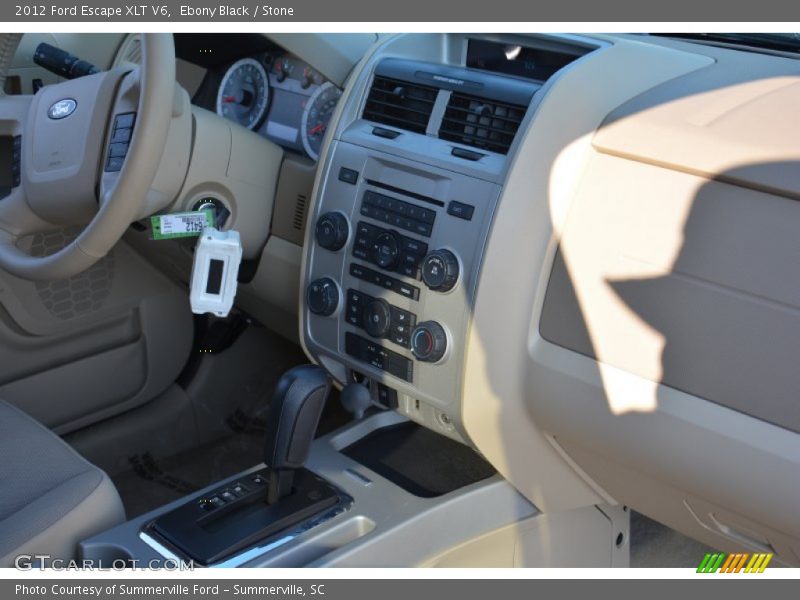 Ebony Black / Stone 2012 Ford Escape XLT V6
