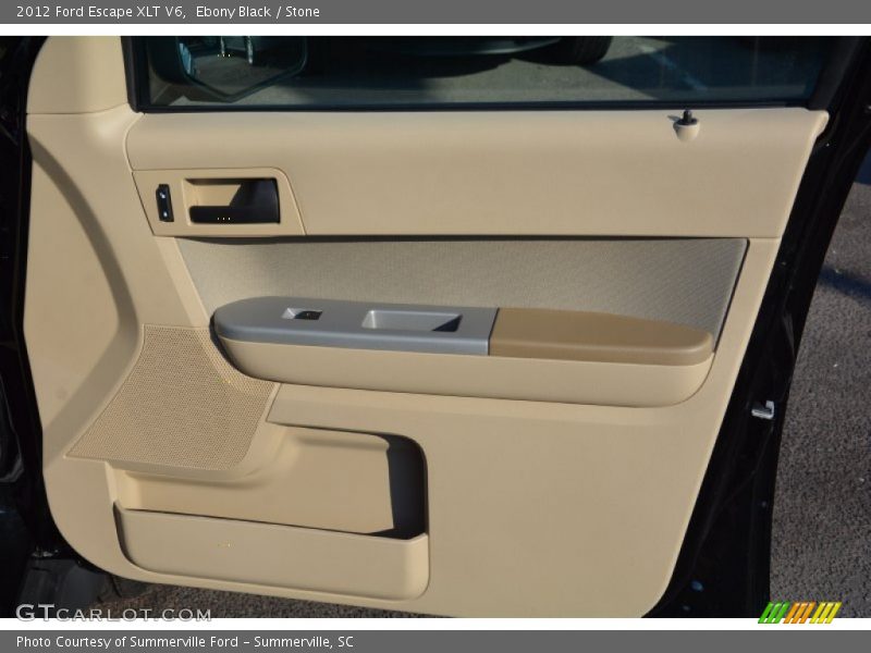 Ebony Black / Stone 2012 Ford Escape XLT V6