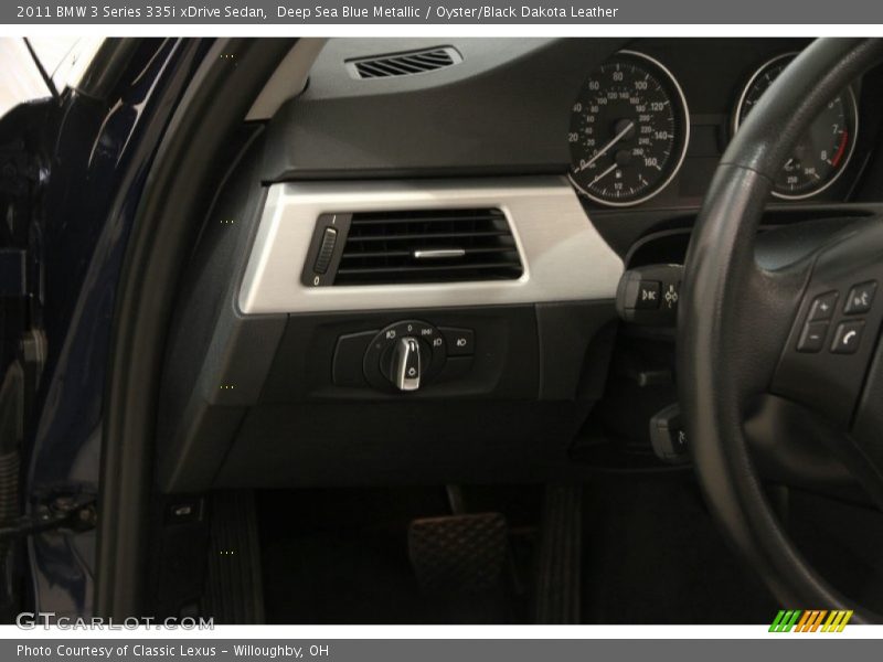 Deep Sea Blue Metallic / Oyster/Black Dakota Leather 2011 BMW 3 Series 335i xDrive Sedan