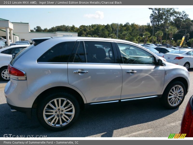 Ingot Silver / Limited Edition Bronze Metallic/Charcoal Black 2013 Lincoln MKX AWD