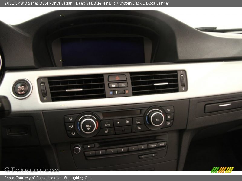 Deep Sea Blue Metallic / Oyster/Black Dakota Leather 2011 BMW 3 Series 335i xDrive Sedan