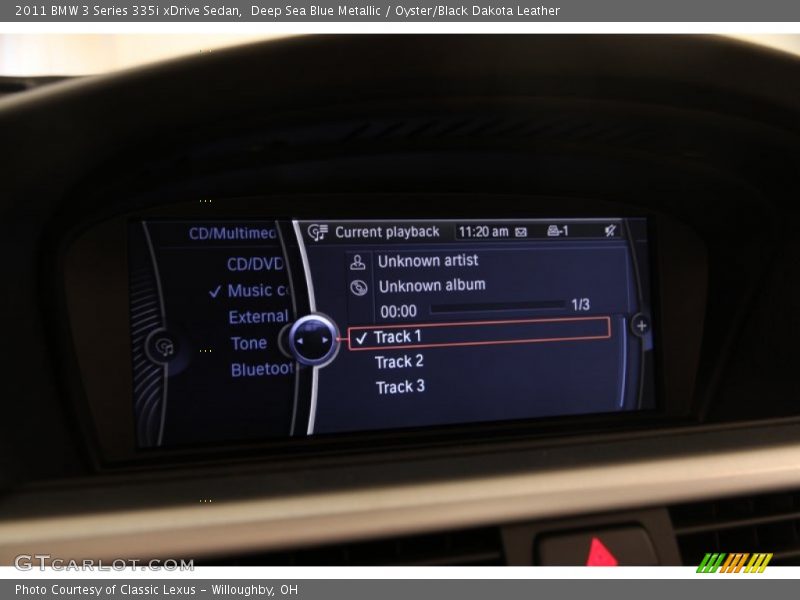 Deep Sea Blue Metallic / Oyster/Black Dakota Leather 2011 BMW 3 Series 335i xDrive Sedan