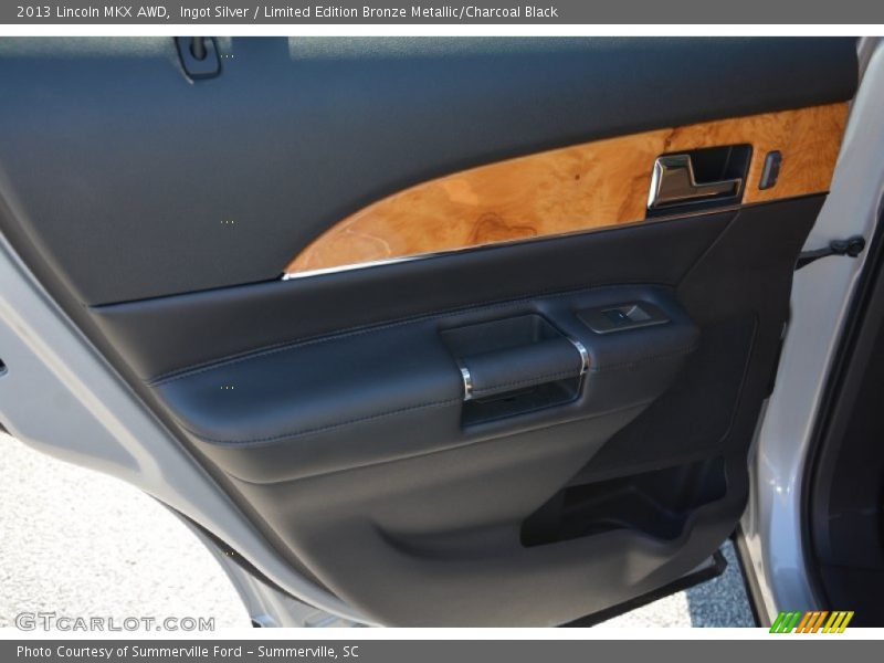 Ingot Silver / Limited Edition Bronze Metallic/Charcoal Black 2013 Lincoln MKX AWD