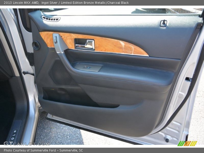 Ingot Silver / Limited Edition Bronze Metallic/Charcoal Black 2013 Lincoln MKX AWD