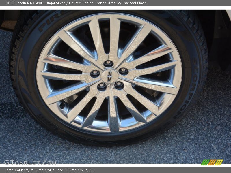 Ingot Silver / Limited Edition Bronze Metallic/Charcoal Black 2013 Lincoln MKX AWD