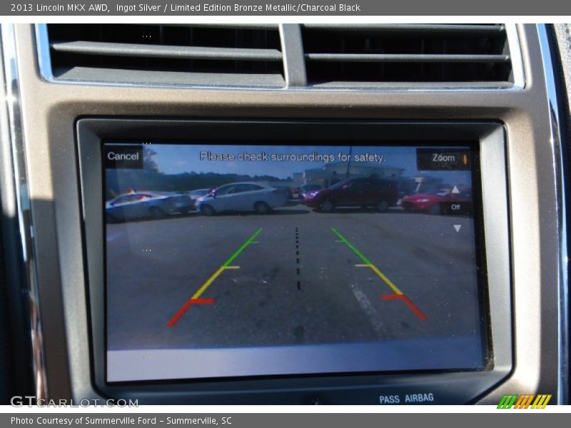 Ingot Silver / Limited Edition Bronze Metallic/Charcoal Black 2013 Lincoln MKX AWD