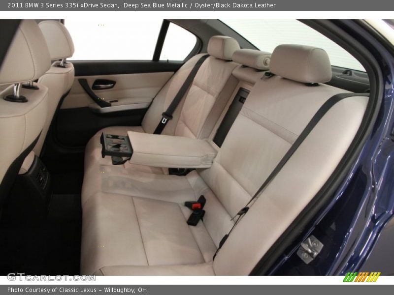 Deep Sea Blue Metallic / Oyster/Black Dakota Leather 2011 BMW 3 Series 335i xDrive Sedan