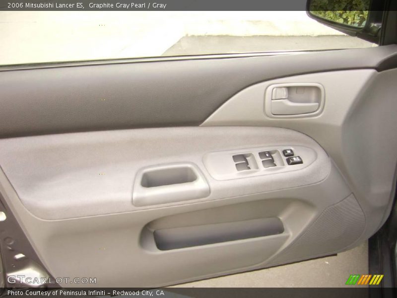 Graphite Gray Pearl / Gray 2006 Mitsubishi Lancer ES