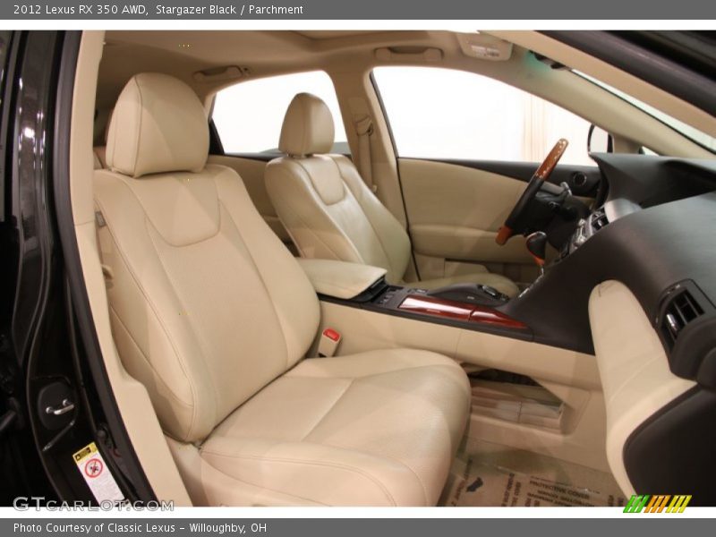 Stargazer Black / Parchment 2012 Lexus RX 350 AWD