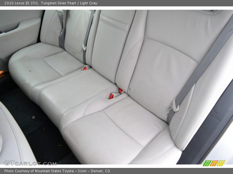Tungsten Silver Pearl / Light Gray 2010 Lexus ES 350