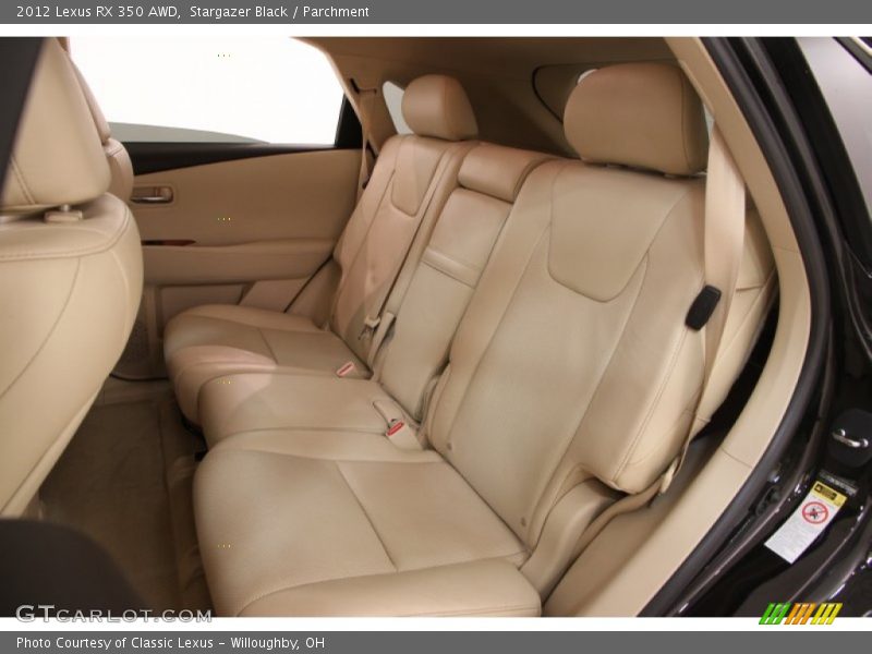 Stargazer Black / Parchment 2012 Lexus RX 350 AWD