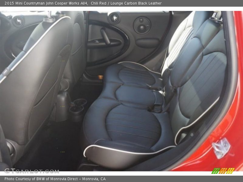 Rear Seat of 2015 Countryman John Cooper Works All4
