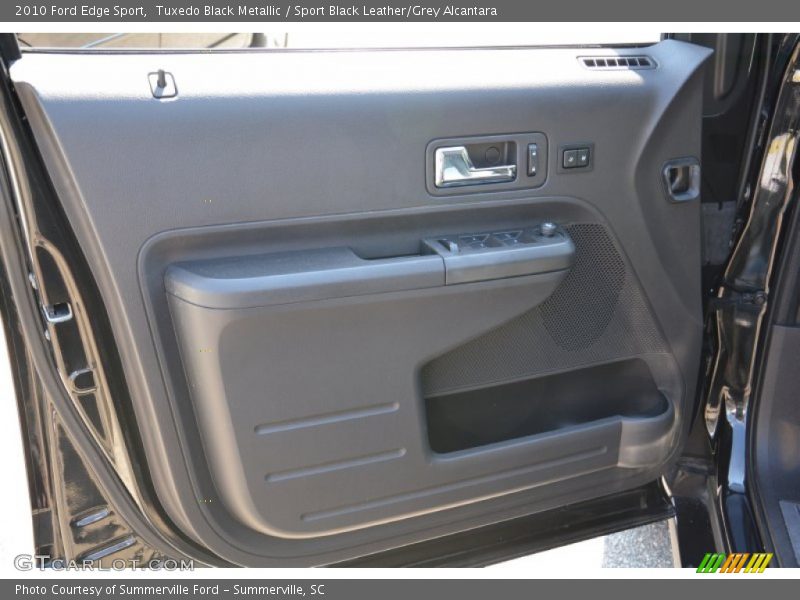 Tuxedo Black Metallic / Sport Black Leather/Grey Alcantara 2010 Ford Edge Sport