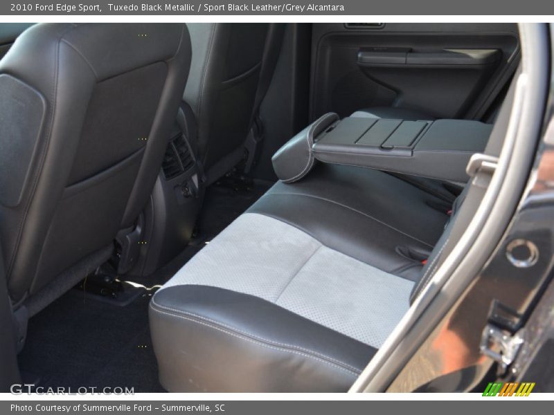 Tuxedo Black Metallic / Sport Black Leather/Grey Alcantara 2010 Ford Edge Sport