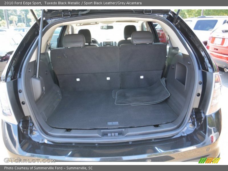 Tuxedo Black Metallic / Sport Black Leather/Grey Alcantara 2010 Ford Edge Sport