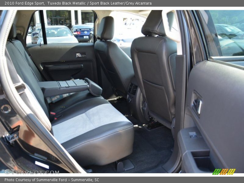 Tuxedo Black Metallic / Sport Black Leather/Grey Alcantara 2010 Ford Edge Sport