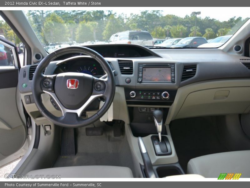 Dashboard of 2012 Civic EX-L Sedan