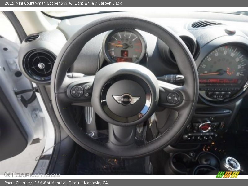 Light White / Carbon Black 2015 Mini Countryman Cooper S All4