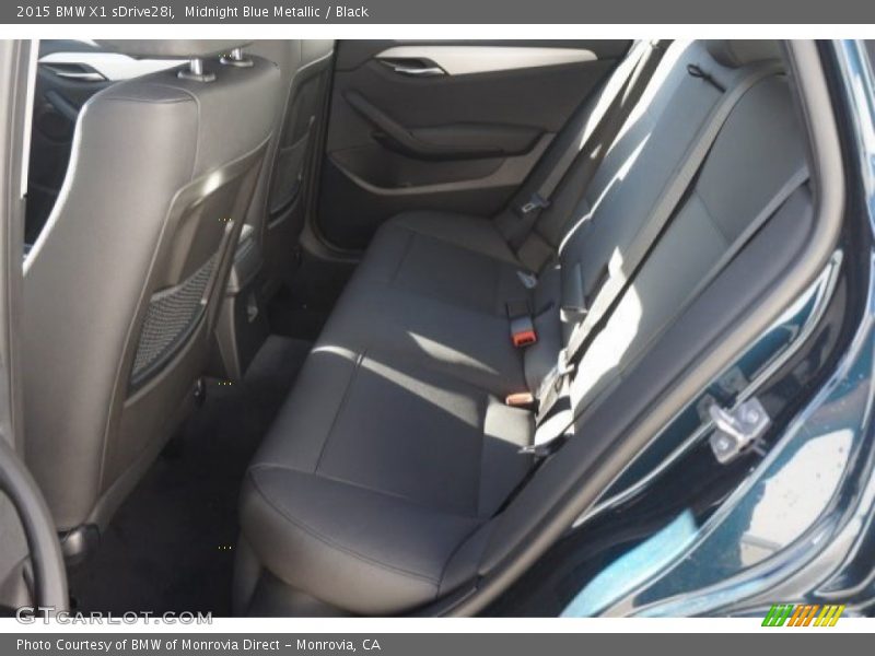 Midnight Blue Metallic / Black 2015 BMW X1 sDrive28i