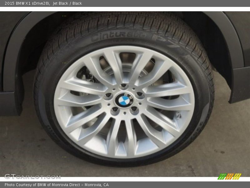 Jet Black / Black 2015 BMW X1 sDrive28i