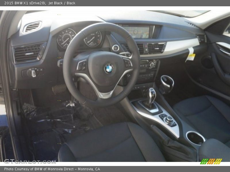 Jet Black / Black 2015 BMW X1 sDrive28i