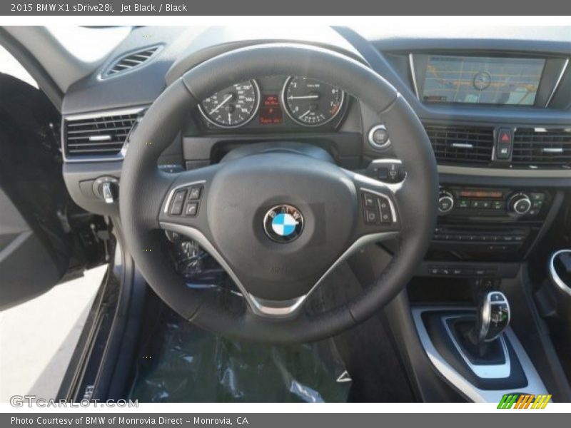 Jet Black / Black 2015 BMW X1 sDrive28i