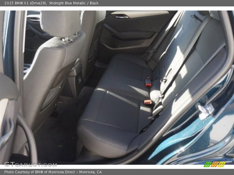 Midnight Blue Metallic / Black 2015 BMW X1 sDrive28i