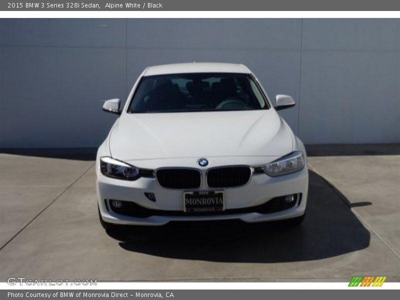 Alpine White / Black 2015 BMW 3 Series 328i Sedan