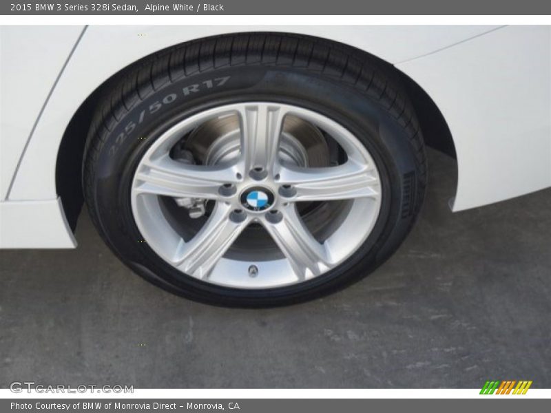 Alpine White / Black 2015 BMW 3 Series 328i Sedan