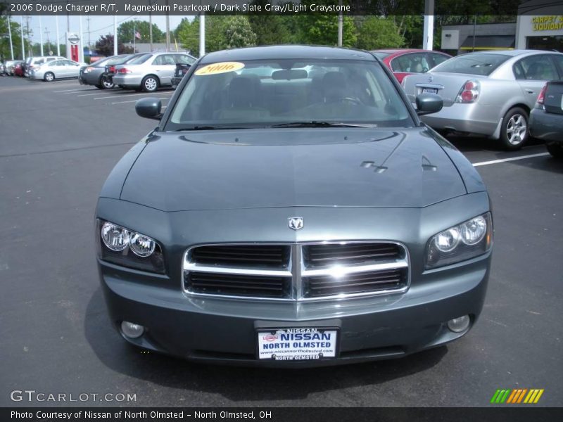 Magnesium Pearlcoat / Dark Slate Gray/Light Graystone 2006 Dodge Charger R/T