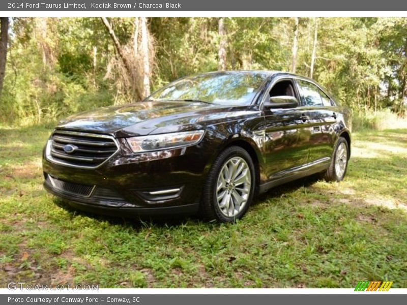 Kodiak Brown / Charcoal Black 2014 Ford Taurus Limited