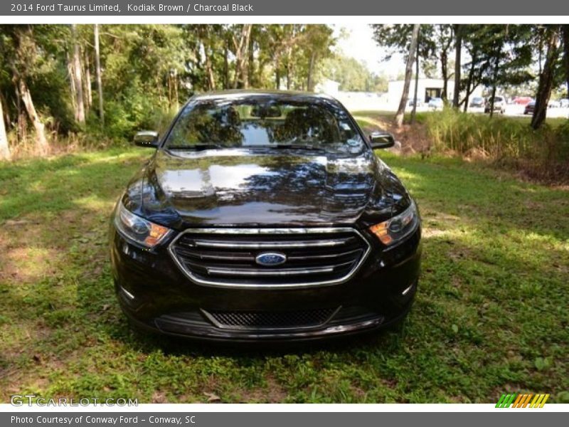 Kodiak Brown / Charcoal Black 2014 Ford Taurus Limited