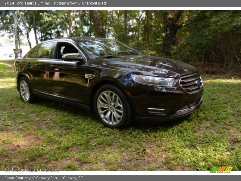 Kodiak Brown / Charcoal Black 2014 Ford Taurus Limited