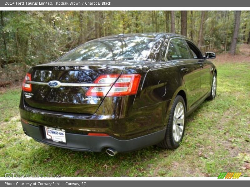Kodiak Brown / Charcoal Black 2014 Ford Taurus Limited