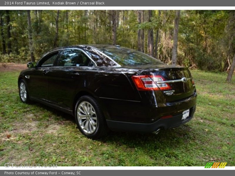 Kodiak Brown / Charcoal Black 2014 Ford Taurus Limited