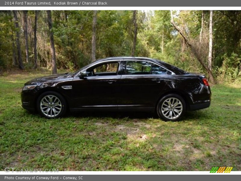 Kodiak Brown / Charcoal Black 2014 Ford Taurus Limited