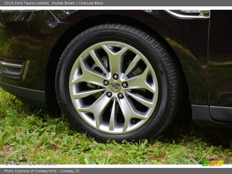 Kodiak Brown / Charcoal Black 2014 Ford Taurus Limited