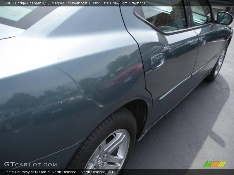 Magnesium Pearlcoat / Dark Slate Gray/Light Graystone 2006 Dodge Charger R/T