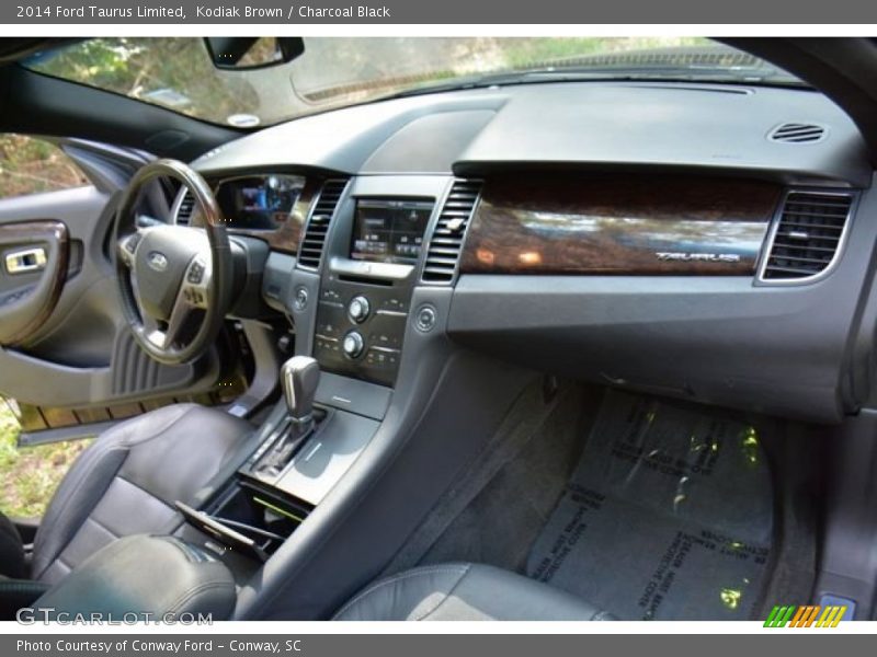 Kodiak Brown / Charcoal Black 2014 Ford Taurus Limited