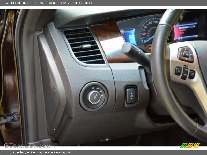 Kodiak Brown / Charcoal Black 2014 Ford Taurus Limited