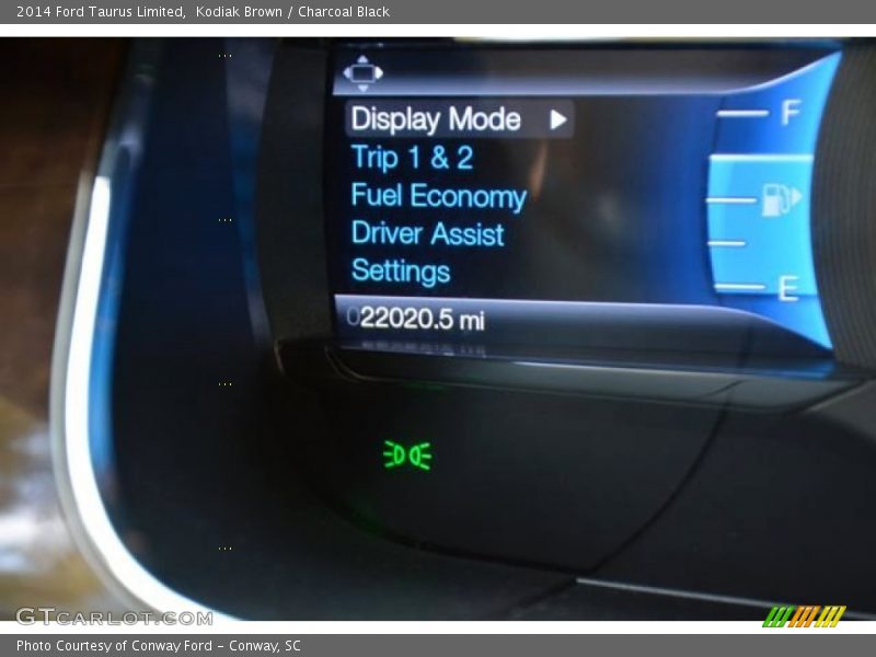 Kodiak Brown / Charcoal Black 2014 Ford Taurus Limited