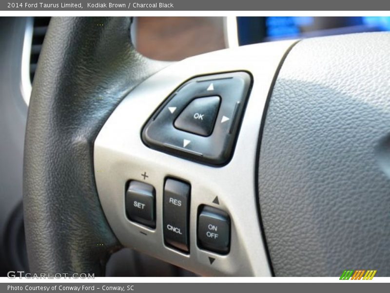 Kodiak Brown / Charcoal Black 2014 Ford Taurus Limited