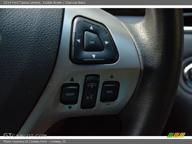 Kodiak Brown / Charcoal Black 2014 Ford Taurus Limited