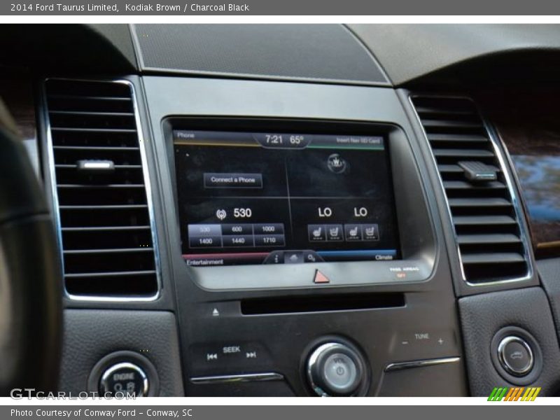Kodiak Brown / Charcoal Black 2014 Ford Taurus Limited