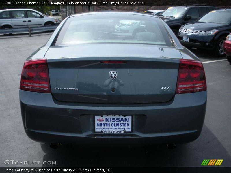 Magnesium Pearlcoat / Dark Slate Gray/Light Graystone 2006 Dodge Charger R/T