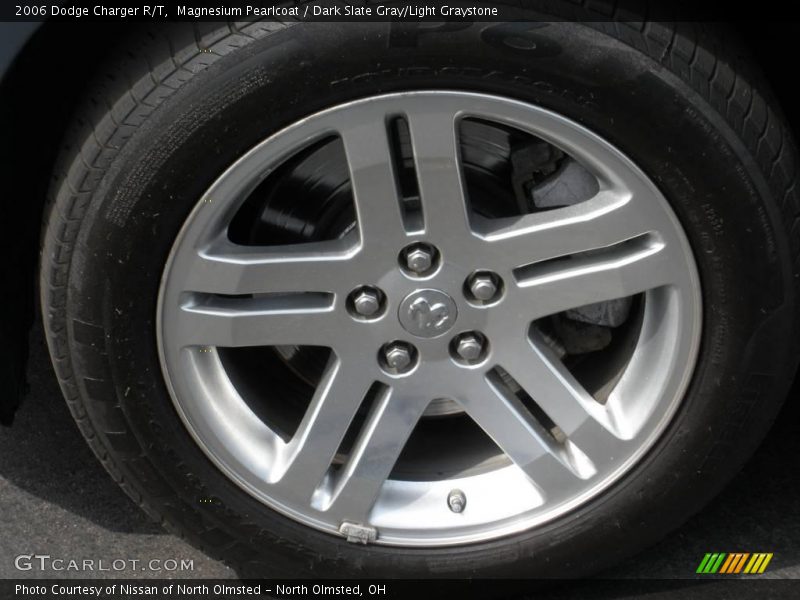 Magnesium Pearlcoat / Dark Slate Gray/Light Graystone 2006 Dodge Charger R/T
